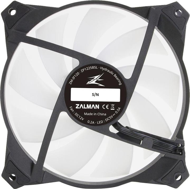 Immagine prodotto Zalman ZM-IF120 Infinity Mirror 120mm ARGB 3-Pack & Controller (120 mm, 3 x)