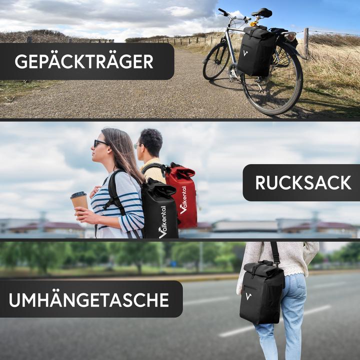 Produktbild Valkental ValkOne (25 l, Gepäckträgertasche)