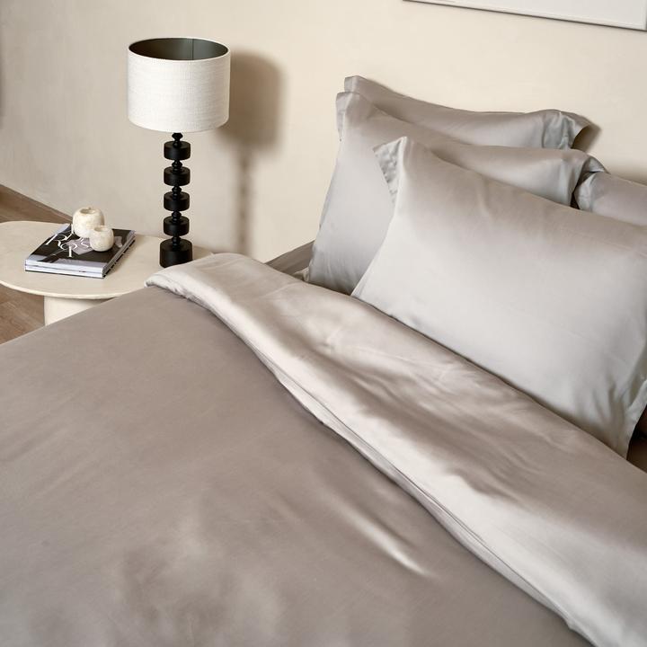 Immagine prodotto Coco & Cici Tencel Bettbezug + Kissenbezug (Set di biancheria da letto, 240 x 220 cm, 60 x 70 cm)