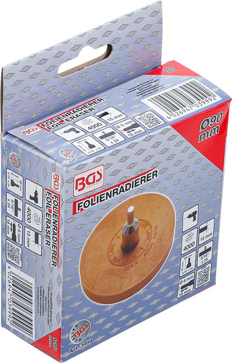 Produktbild BGS Folienradierer Ø 90 mm