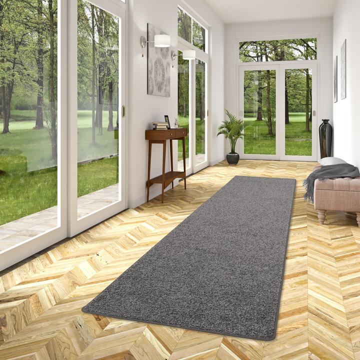 Produktbild Snapstyle Hochflor Velours Teppich Läufer Mona (100 x 400 cm)