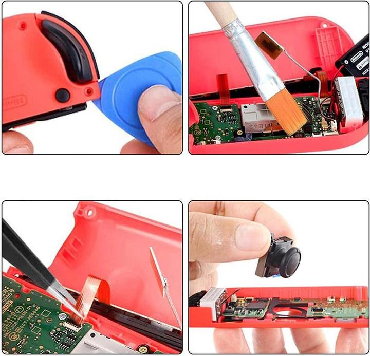 Immagine prodotto Ueli Express Set di riparazione per Joy Con Nintendo Switch 21 in 1 (Switch Lite, Switch)
