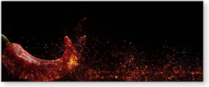 Produktbild Trenddeko Chili on Fire - Panorama (40 x 100 cm)