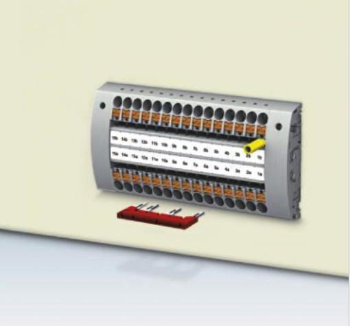 Image du produit Phoenix Contact Barette 2 Poles Pour Terminaux 10mm2