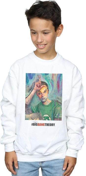 Actual product image Dam Boys Sheldon Loser Painting Sweatshirt (116)