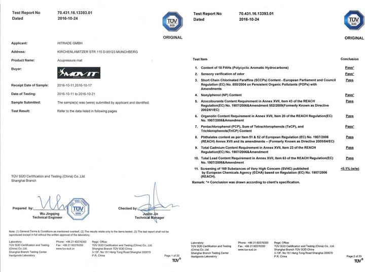 Image du produit Movit Akupressurmatte