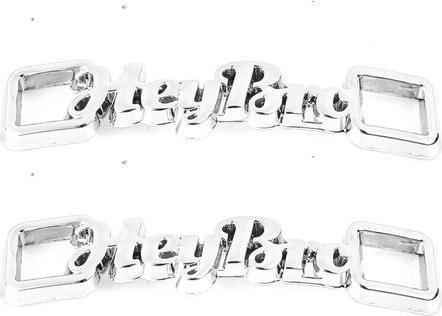 Immagine prodotto LaceGodZ 1 Paar "Hey Bro" Schnürsenkel Clips (3.76 cm)