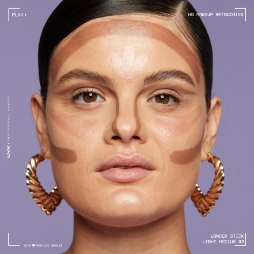 Produktbild NYX Professional Make-Up Wonder Stick Dual Face Lift (03 Light Medium)