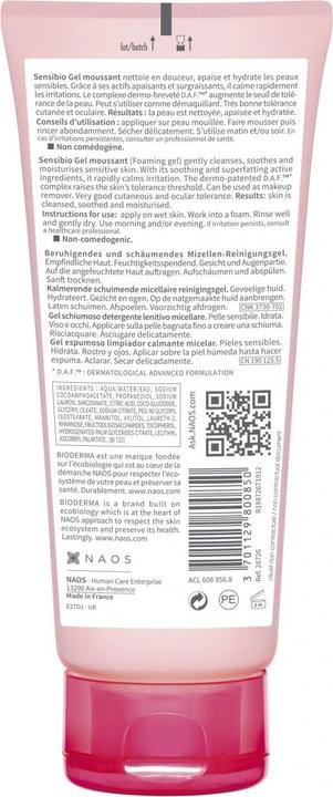 Produktbild Bioderma Sensibio gel moussant Gel (Gel, 100 ml)