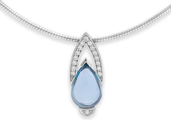 Breuning ANHÄNGER - ED.TOP.HELL/Brill. 0,16 Ct. H/si (585, - Gold)