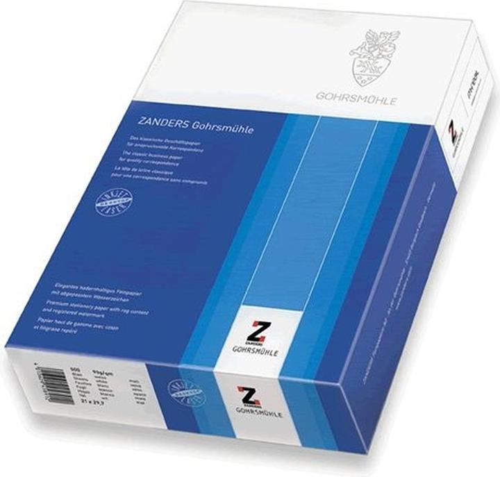 Actual product image Zanders Letterhead Gohrsmühle Paper size: DIN A4 Grammage: 80 g/m² (1 pcs.)