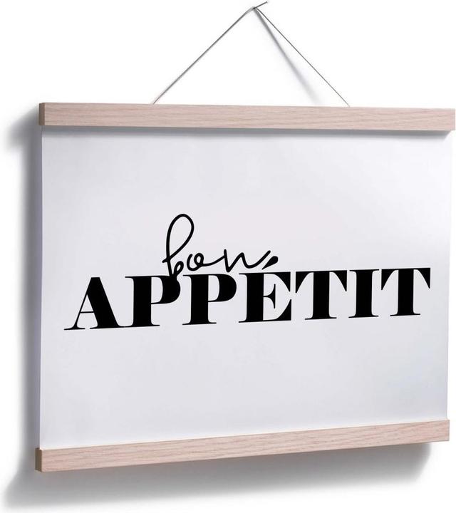 Actual product image Trenddeko Poster Bon Appetit 24 x 30 cm, paper (24 x 30 cm)