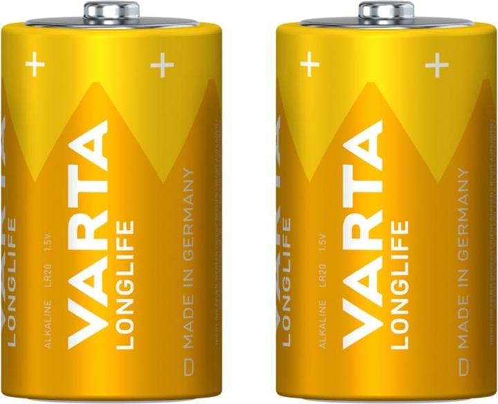 Actual product image Varta Longlife (2 pcs., D, 15800 mAh)