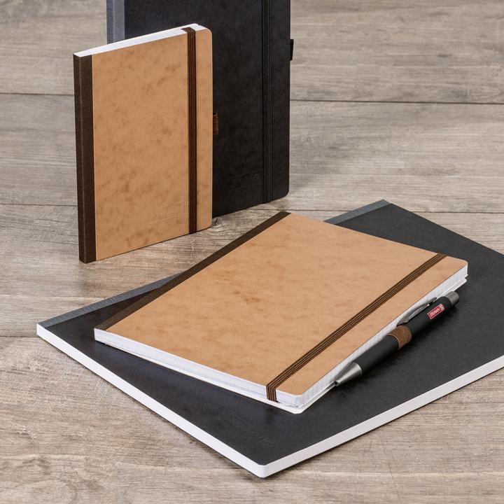 Produktbild Kladde A5 unlin 96 Bl.Prem.sw.104356090 (A5, Blanko, Harter Einband)