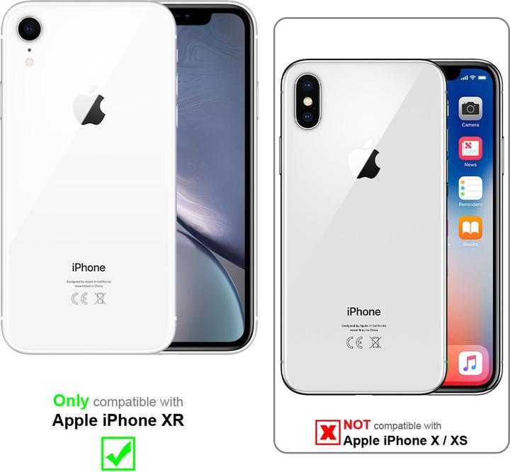 Actual product image Cadorabo Book cover with print (Apple iPhone XR)