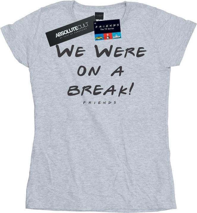 Produktbild Friends We Were On A Break Text TShirt (L)