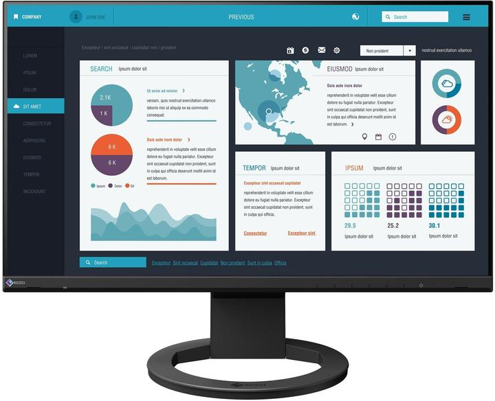 Actual product image Eizo FlexScan EV2490 (1920 x 1080 pixels, 23.80")
