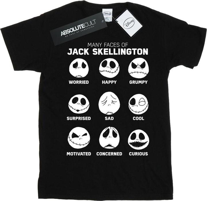 Produktbild Disney Nightmare Before Christmas The Many Faces Of Jack TShirt (XL)