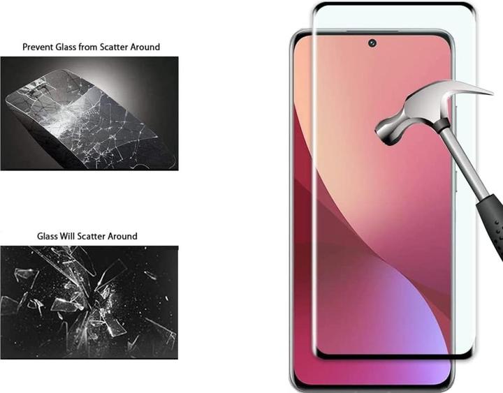 Actual product image Screenguard Xiaomi 12 Full Screen Protective Glass Film 2.5D 9H (1 Piece, Xiaomi 12)