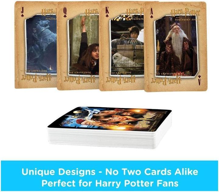 Produktbild Aquarius HARRY POTTER - A l'école des Sorciers - Jeu de cartes (Englisch)