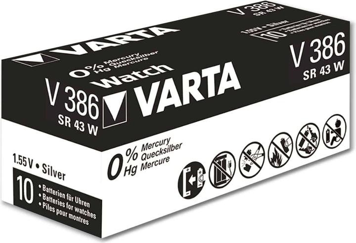 Image du produit Varta 1 Chron V 386 High Drain (1 pcs, SR43, 115 mAh)