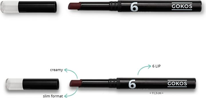 Gokos Lipcolor Black Edition (610 Just Delicious)
