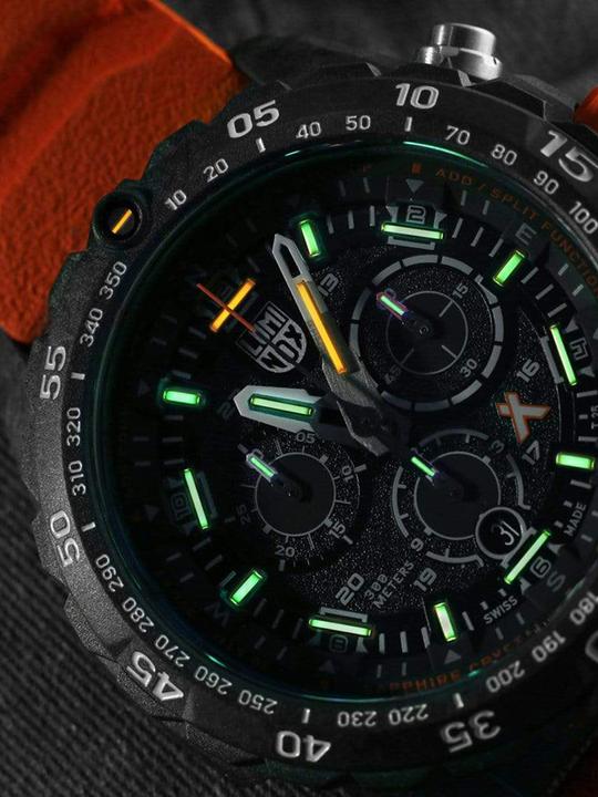 Actual product image Luminox Bear Grylls Survival Master 3740 Series (Swiss made, Chronograph, Analogue wristwatch, 45 mm)