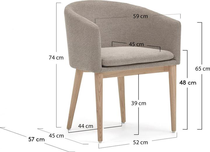 Actual product image Kave Home Harlan