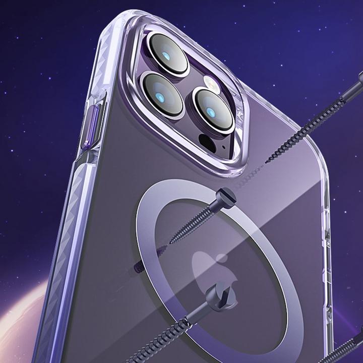 Actual product image Kingxbar Crystal Series MagSafe Hardcase (Apple iPhone 14 Pro)