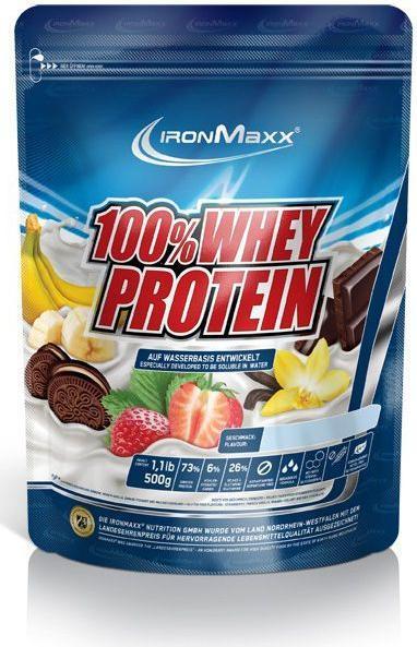 Produktbild IronMaxx 100% Whey Protein (500g Beutel) (Neutral, 1 Stk., 500 g)
