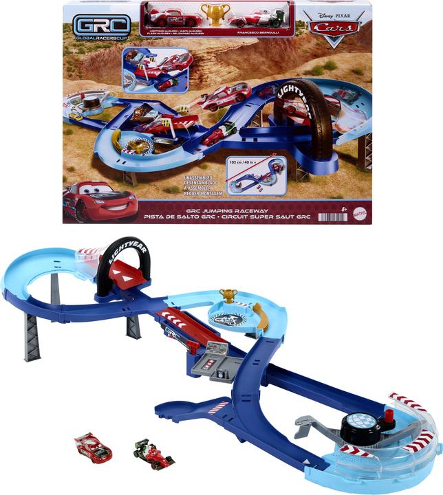 Actual product image Mattel Disney Pixar Cars GRC jump race track