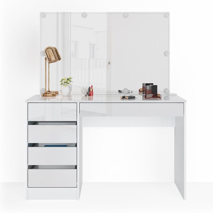 Actual product image Vicco Sherry with lighting (120 x 55 x 75 cm)