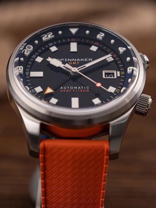 Actual product image Spinnaker SP-5121-66 Bradner GMT (Analogue wristwatch)