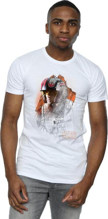 Produktbild Star Wars The Last Jedi Poe Dameron Brushed TShirt (XXL)