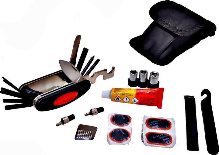 Actual product image Filmer Bicycle repair set 45017, 24 pieces