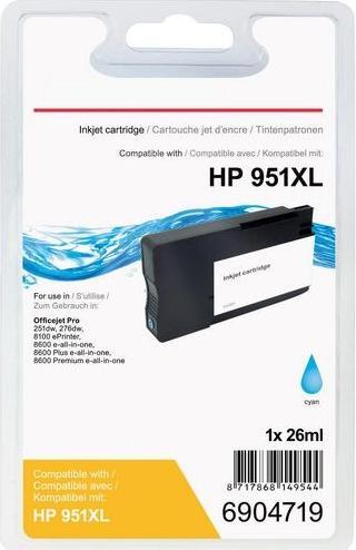 Actual product image Office Depot Ink Cartridge Compatible HP 951XL CN046AE Cyan