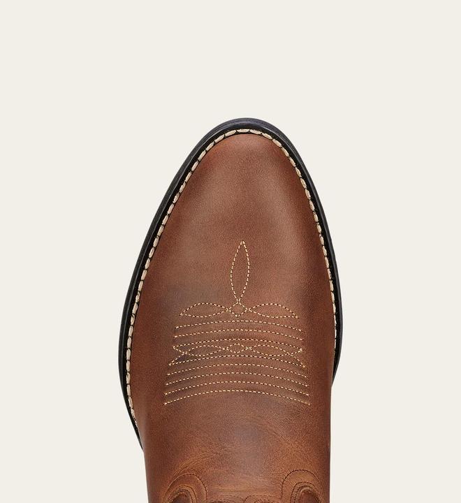 Actual product image Ariat 's leather western boots heritage r toe (36.5)