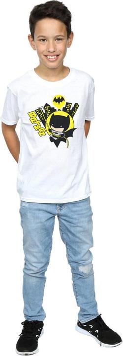 Actual product image Boys Chibi Batman Swinging T-Shirt (152, 158)