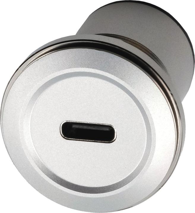 Actual product image Exsys Panel mount adapter USB-C f-f (USB-C, 2.23 cm)