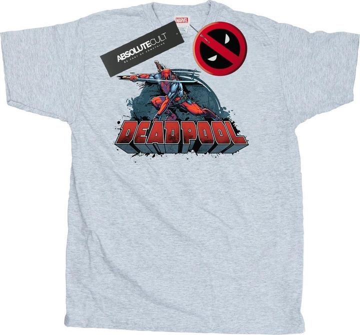 Deadpool Sword Logo TShirt (L)