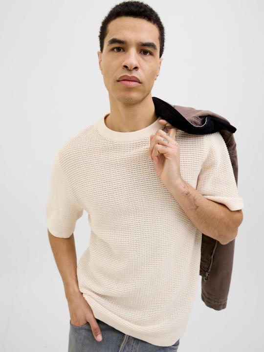Produktbild Jack & Jones Gestreift Gestricktes T-Shirt Gestricktes T-Shirt (XS)