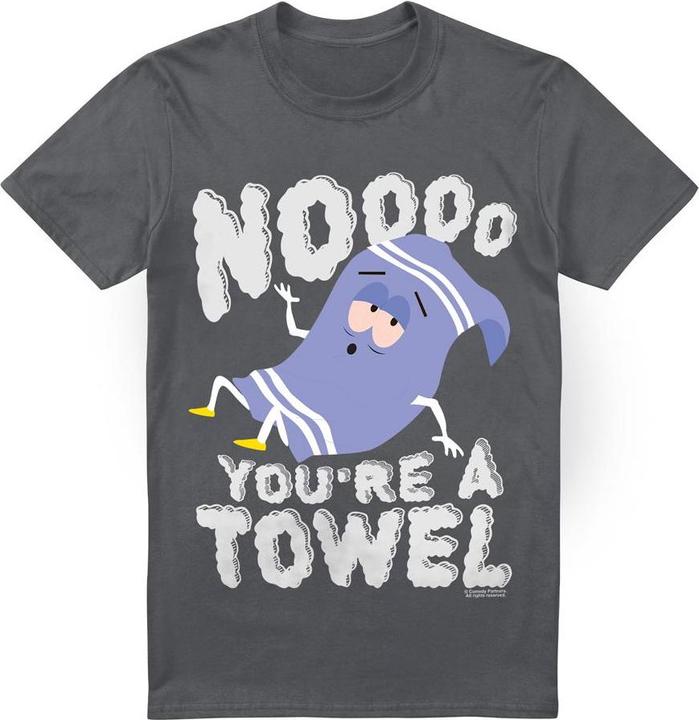 Immagine prodotto Ubisoft Nooo You're A Towel Maglietta Towelie Uomo (L)
