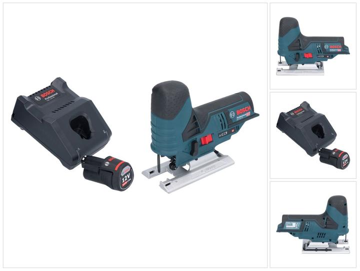 Produktbild Bosch Professional Bosch GST 12V-70 Professional Akku Stichsäge 12 V 70 mm + 1x Akku 3,0 Ah + Ladegerät