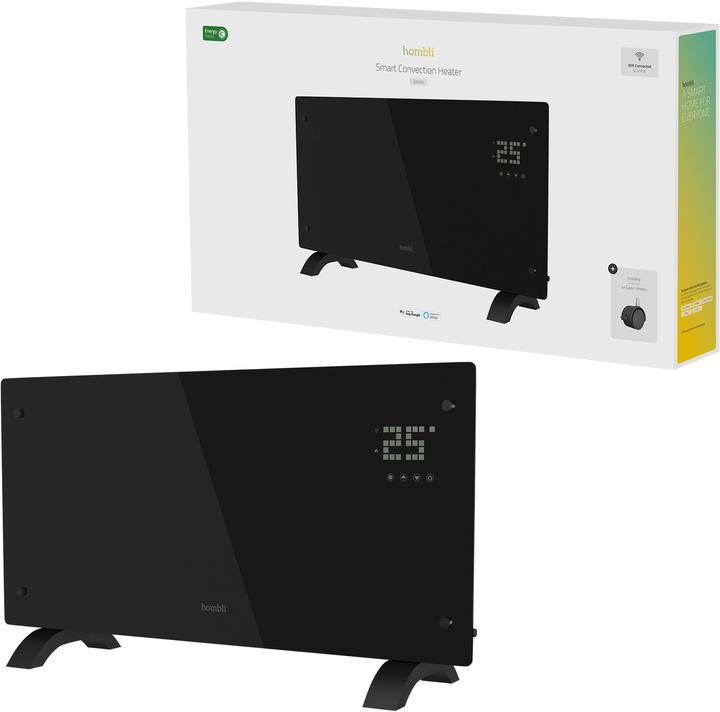 Immagine prodotto Hombli Riscaldatore a convezione in vetro 2000W (2000 W)