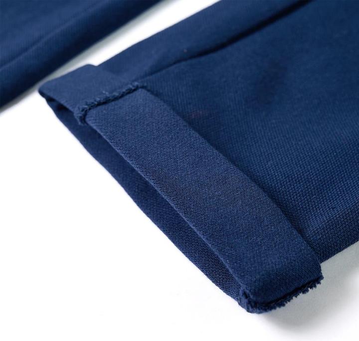 Produktbild VidaXL Kinderhose mit Kordelzug Marineblau 140,Material: 95 (140)