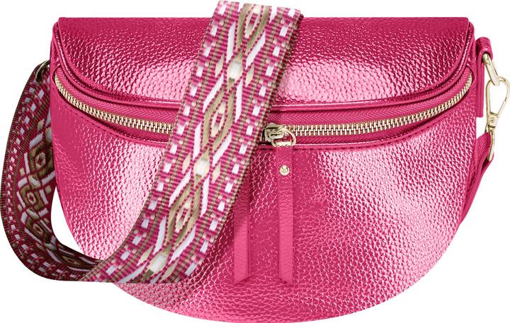 Actual product image Gallantry Banana bag with shoulder strap Glamour Shiny