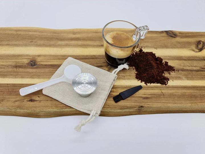 Produktbild Dreiklang-be smart Nespresso-Kapsel mit Tamper