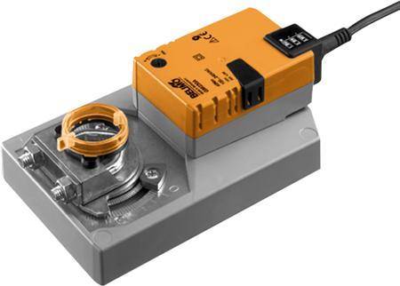 Produktbild Belimo Klappenmotor SM24A-SR, AC/DC 24 V, modulierend 2-10V DC, 20 Nm, Laufzeit 150 sec. mit Univers