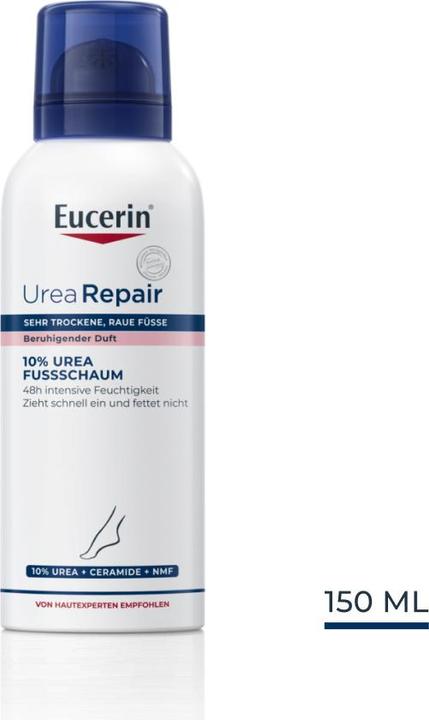 Actual product image Eucerin UreaRepair Plus (Foot cream & foot gel, 150 ml)
