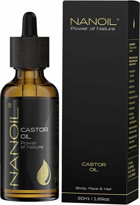 Actual product image Nanoil Castor oil (50 ml)